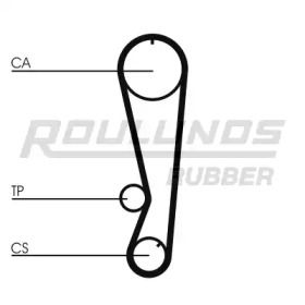 Ремень ГРМ на Toyota Celica  Roulunds Rubber RR1226.