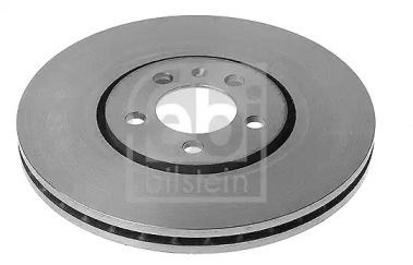 Вентилируемый передний тормозной диск на Фольксваген Пассат Б3, Б4 Febi 11205.