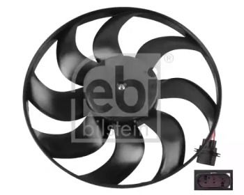 Вентилятор охлаждения радиатора на Seat Ibiza  Febi 26860.