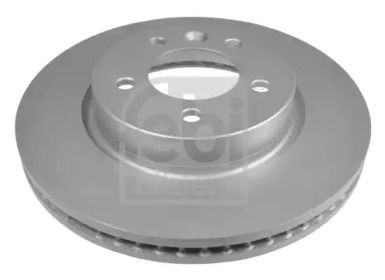 Вентилируемый передний тормозной диск на Ленд Ровер Дискавери  Febi 43844.
