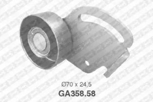 Натяжний ролик ременя генератора на Fiat Ulysse  SNR GA358.58.