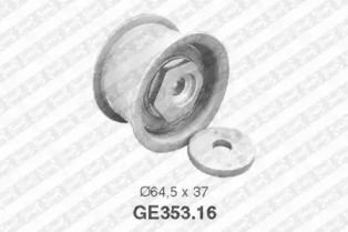 Обводной ролик ГРМ на Opel Calibra  SNR GE353.16.