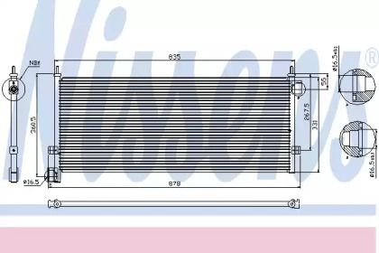 Радіатор кондиціонера Nissens 94903.