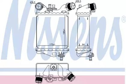 Інтеркулер Nissens 96168.