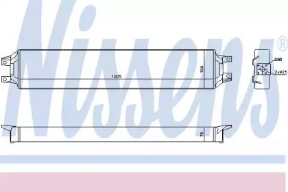Масляний радіатор Nissens 90731.