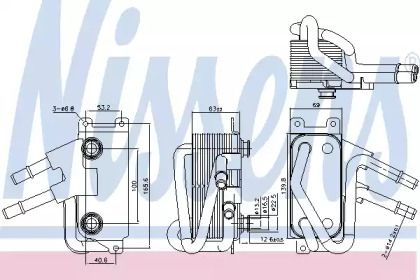 Масляний радіатор Nissens 90839.
