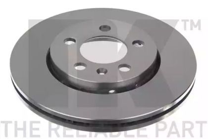 Вентилируемый тормозной диск на Skoda Rapid  NK 204758.