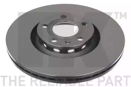 Вентилируемый тормозной диск на Ауди А6 С5 NK 204773.