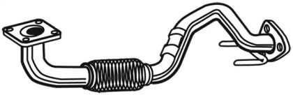 Приемная труба глушителя на Сеат Леон  Walker 10357.