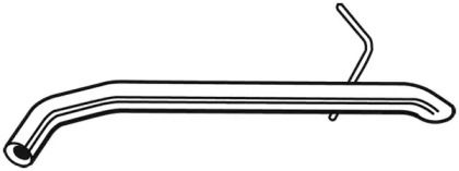 Приймальна труба глушника на Форд Транзіт Конект  Walker 10632.