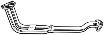 Приймальна труба глушника Walker 15748.