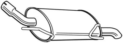 Глушник на Opel Corsa C Walker 22478.