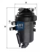 Топливный фильтр на SAAB 9-3  Ufi 55.120.00.