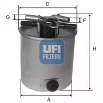 Топливный фильтр на Suzuki Jimny  Ufi 55.392.00.