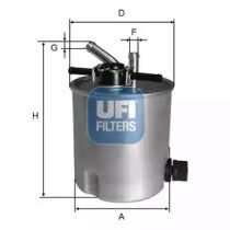 Топливный фильтр Ufi 55.394.00.