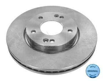 Вентилируемый передний тормозной диск на Хюндай Ай икс 20  Meyle 28-15 521 0022.