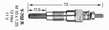 Свеча накаливания NGK 1065.