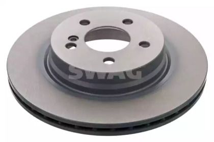 Вентилируемый задний тормозной диск Swag 10 94 3838.