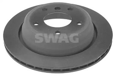 Вентилируемый задний тормозной диск Swag 20 91 7162.