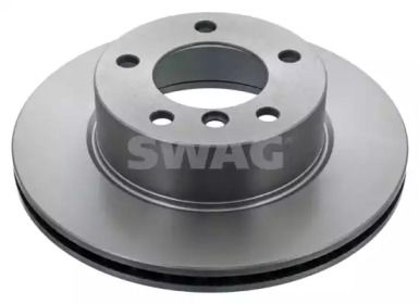 Вентильований передній гальмівний диск Swag 20 92 3535.