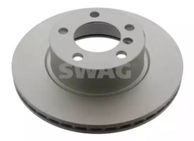 Вентильований передній гальмівний диск Swag 20 93 9111.