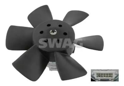 Вентилятор охлаждения радиатора на Volkswagen Passat  Swag 30 90 6990.