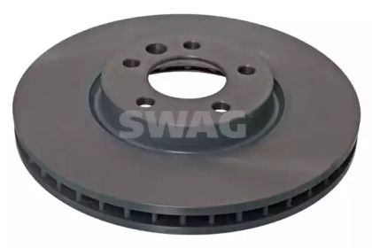 Вентильований передній гальмівний диск Swag 30 94 4015.