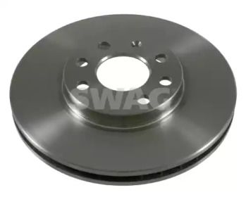 Вентильований передній гальмівний диск Swag 40 91 9509.