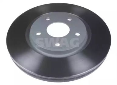 Вентильований передній гальмівний диск Swag 70 94 4066.