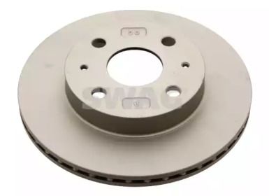 Вентилируемый передний тормозной диск на Дайхатсу Куоре  Swag 88 92 8443.