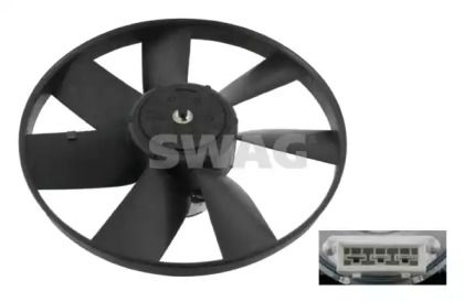 Вентилятор охлаждения радиатора на Volkswagen Passat  Swag 99 90 6993.