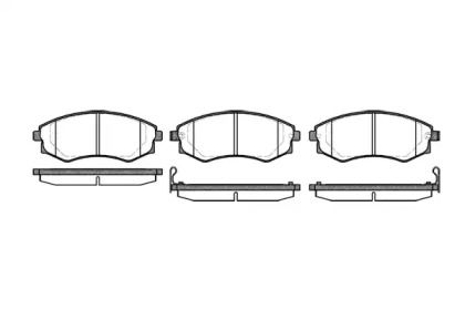 Переднї гальмівні колодки на Hyundai Sonata  Roadhouse 2318.12.
