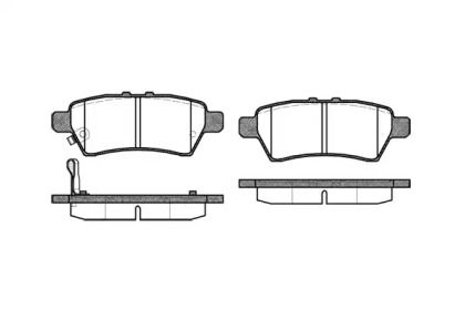 Задние тормозные колодки на Nissan Pathfinder  Roadhouse 21188.01.