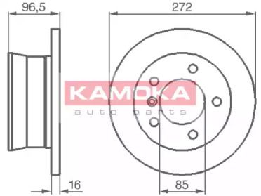 Гальмівний диск Kamoka 1031864.