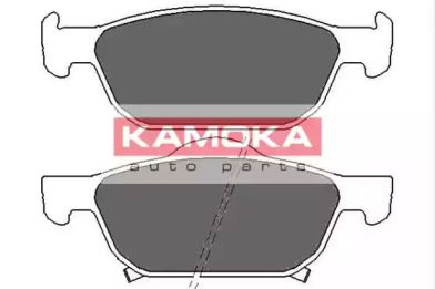 Переднї гальмівні колодки Kamoka JQ101138.