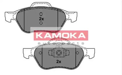 Переднї гальмівні колодки Kamoka JQ101162.