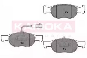 Тормозные колодки Kamoka JQ1012080.