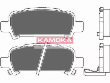 Тормозные колодки на Subaru Legacy  Kamoka JQ1012666.