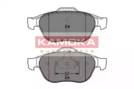Переднї гальмівні колодки Kamoka JQ1012882.