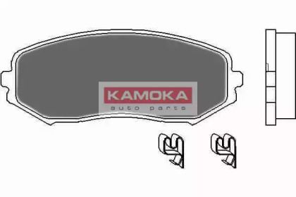 Гальмівні колодки Kamoka JQ1018120.