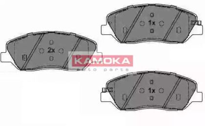 Гальмівні колодки на Hyundai Santa Fe 2 Kamoka JQ1018222.
