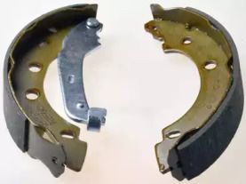 Барабанные тормозные колодки на Nissan Kubistar  Denckermann B120159.