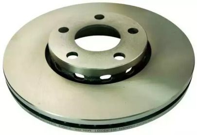 Вентильований передній гальмівний диск на Шкода Суперб  Denckermann B130201.