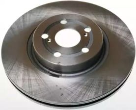 Передний тормозной диск на Тайота Авенсис  Denckermann B130384.