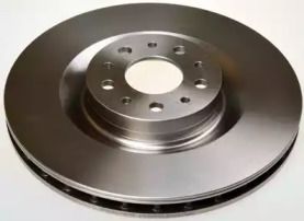 Передний тормозной диск на Фиат Добло  Denckermann B130640.