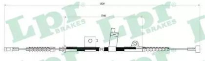 Трос ручника LPR C0495B.
