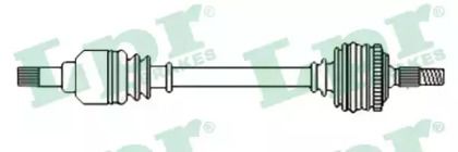 Піввісь LPR DS52050.