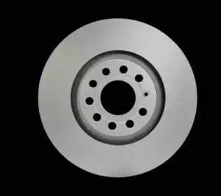 Перфорированный тормозной диск на Ауди Олроуд  Hella 8DD 355 127-591.
