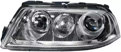Ліва ксенонова фара ближнього світла на Volkswagen Passat B5 Hella 1EL 008 340-071.