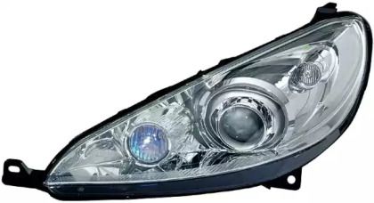 Ліва ксенонова фара ближнього світла на Peugeot 407  Hella 1ZS 008 950-251.